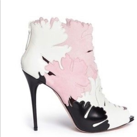 Alexander McQueen Shoes - NEW ALEXANDER MCQUEEN LOTUS SANDAL ANKLE BOOTS